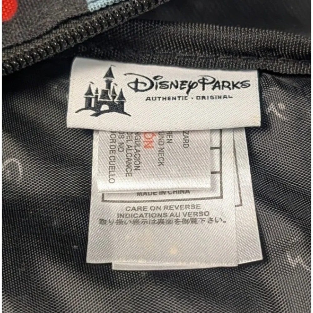 Walt Disney World Mickey Mouse Rainbow Silhouette Black Backpack Disney Parks